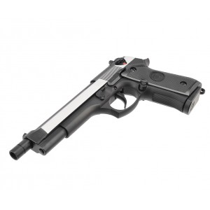 Страйкбольный пистолет WE Beretta M92F CO2, 2 tone WE-M007A-CO2